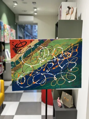 Gianluca Caliendo – "Texture & Dinamismo" – Acrilico e Gesso su Tela 60x80 cm