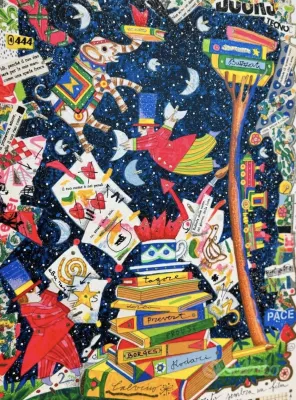 Francesco Musante – Serigrafia Polimaterica Firmata e Numerata – 35x50 cm