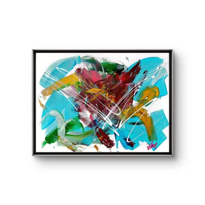 Gianluca Caliendo – "La cura" – Acrilico su Tela 60x80 cm